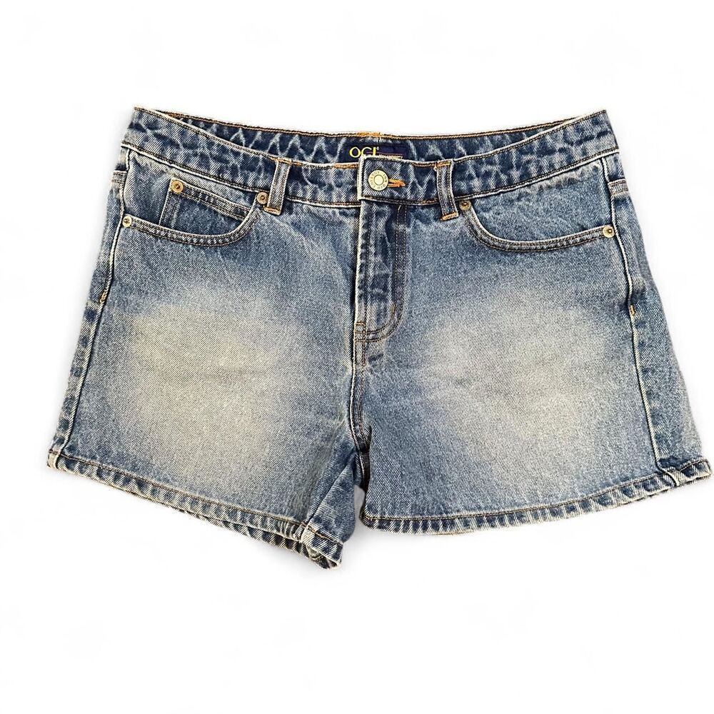 Unique-vintage Women's Blue and Navy Shorts